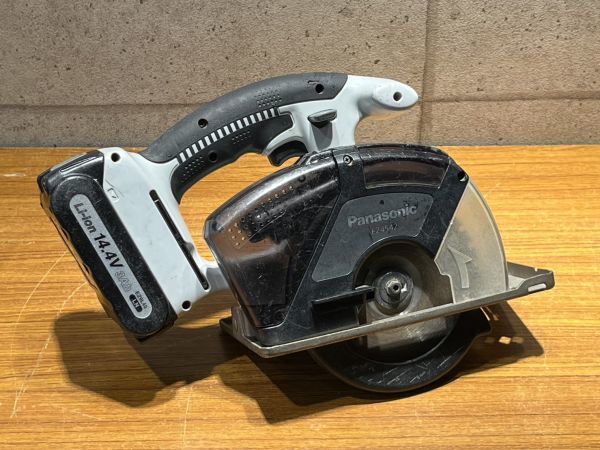 Panasonic パワーカッター バッテリー　電池１個付　動作確認済　電池OK　丸ノコ マルノコ 丸のこ