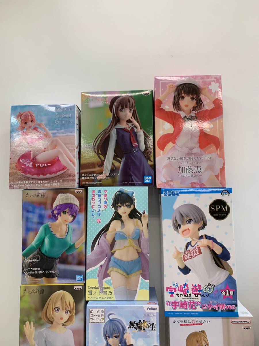 フィギュア他 まとめ売り 25点 No.7829☆1円～【美少女系まとめ】フィギュア/ぬいぐるみ カッコウの