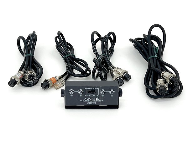 ADONIS/アドニス AK-7S マイク切替器 コード4本付き アマチュア無線