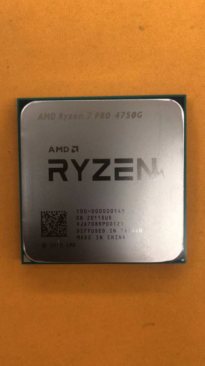 4750G PRO AMD 0 Ryzen Bulk（中古保証1ヶ月間 〔中古〕Ryzen7 AM4 -