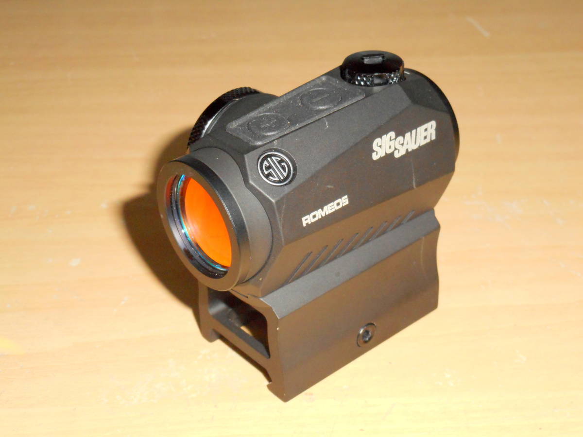 実物 SIG SAUER ROMEO5 ドットサイト 中古 シグ SIG SAUER(シグ・ザウアー) ROMEO5(ロメオ5) ドットサイト 1X20mm