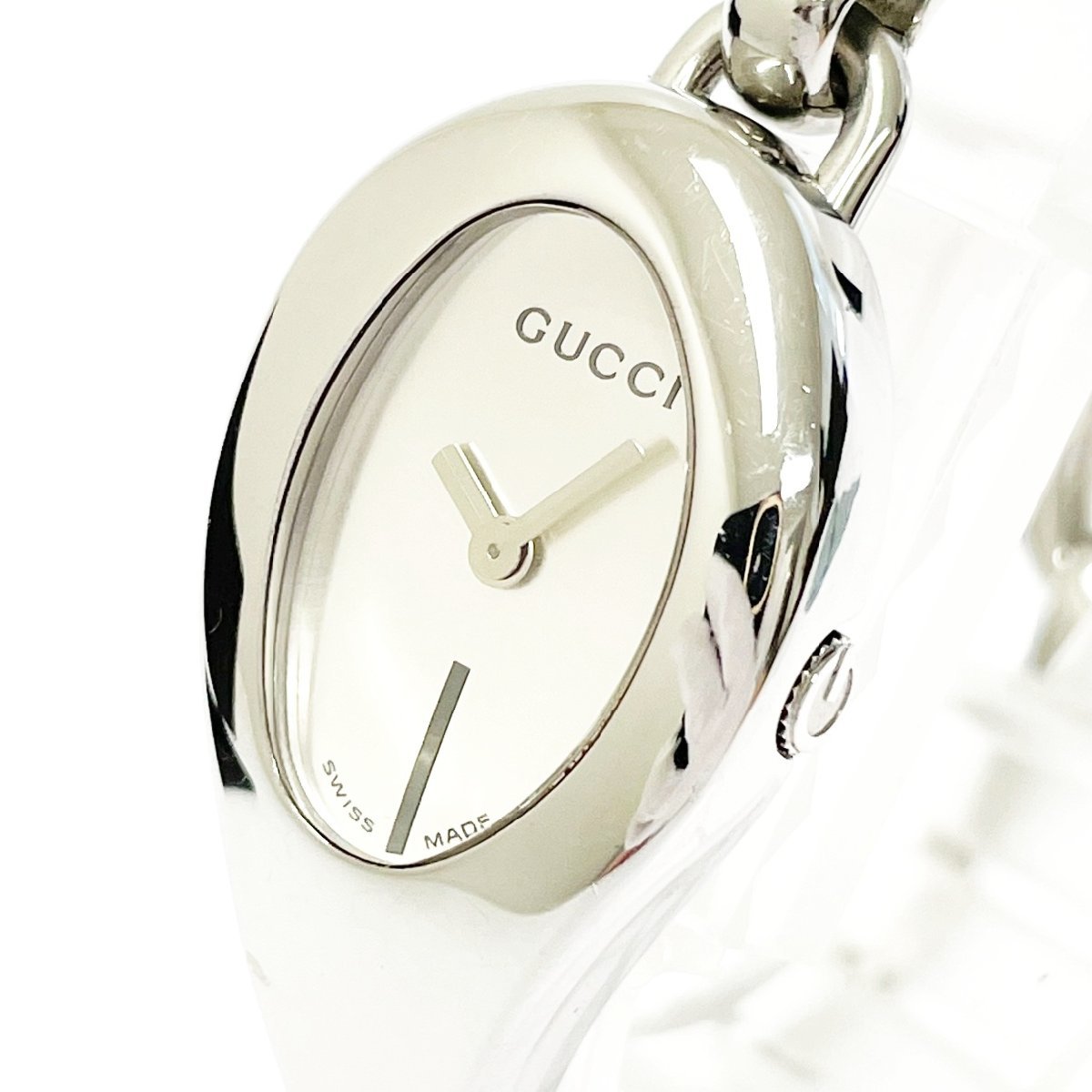 なお商品です 1円スタート】【箱付き】GUCCI グッチ 103 ホースビット SS シルバー