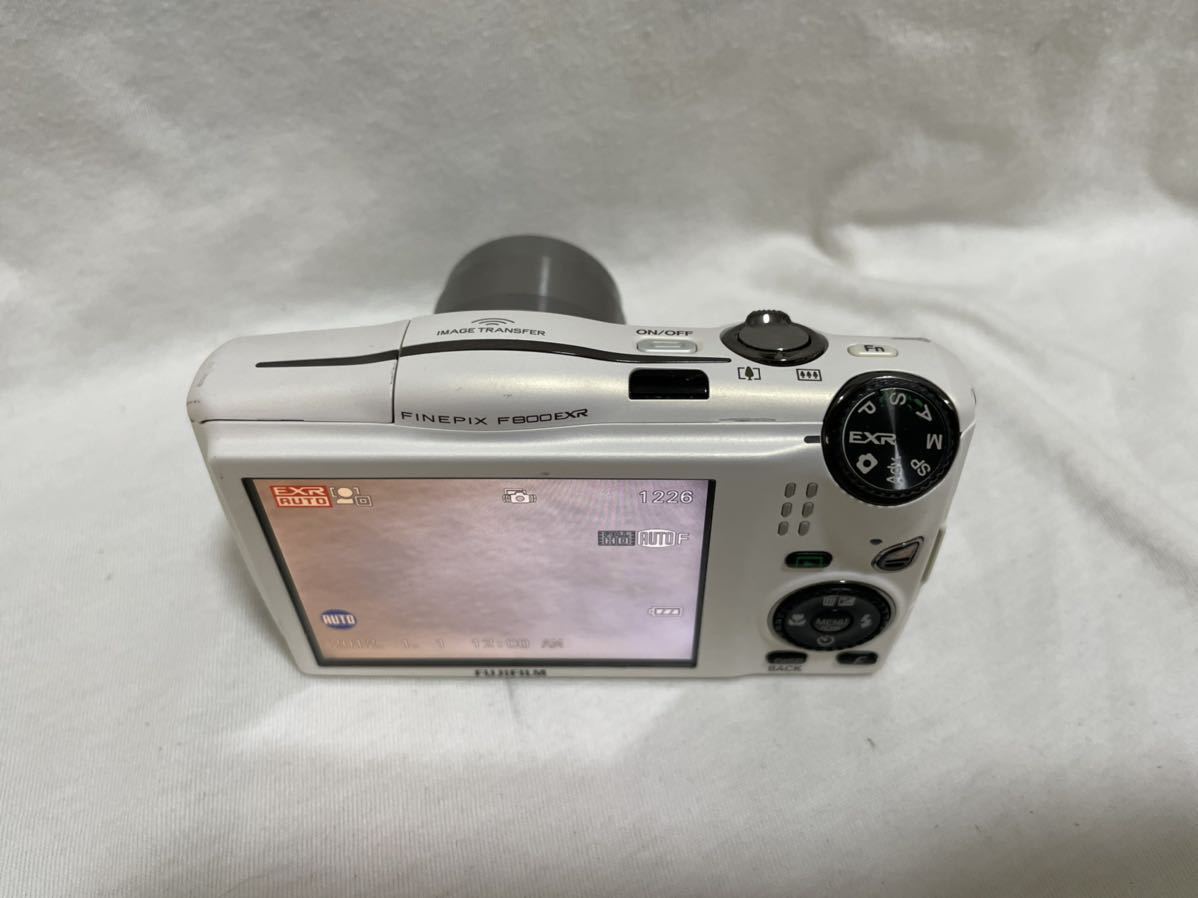 FUJIFILM FinePix F800 EXR 富士フイルム デジタルカメラ 動作品