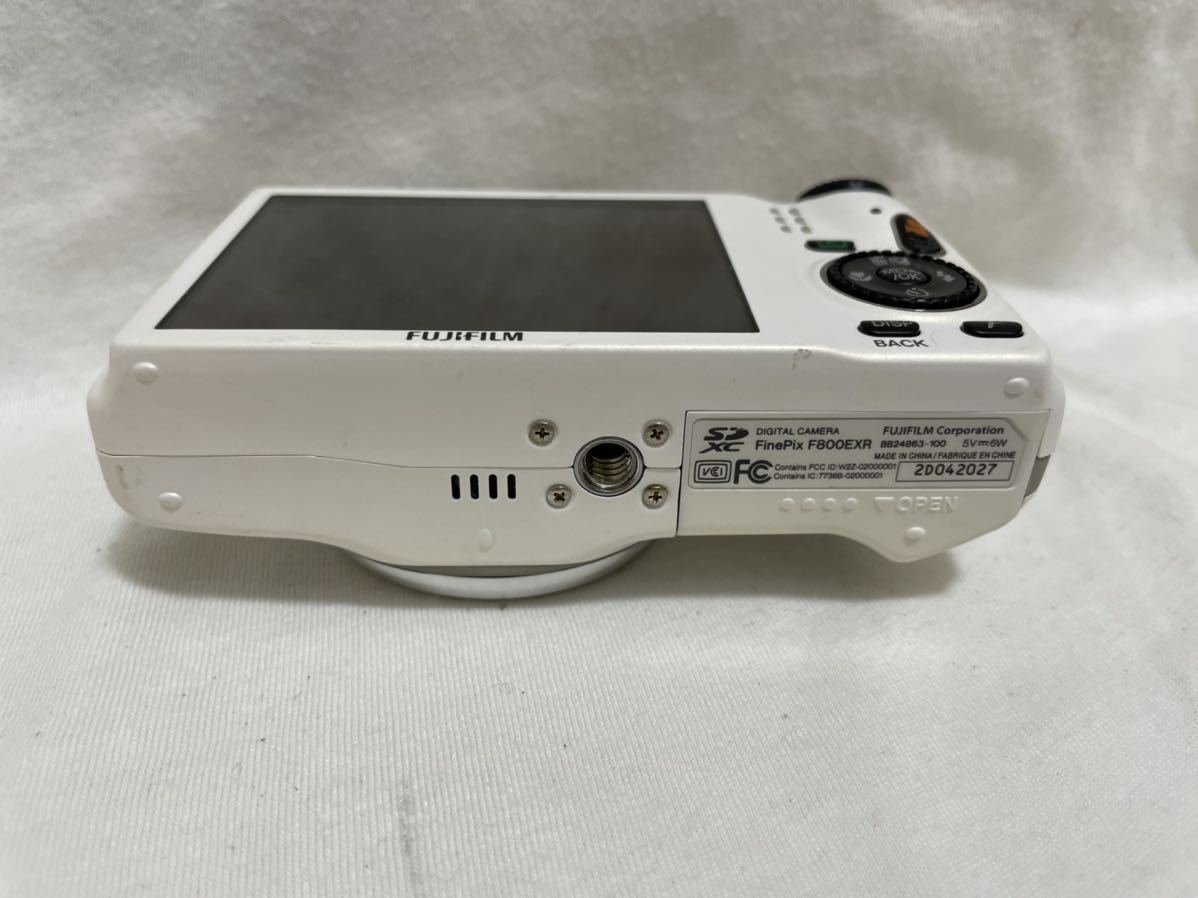 FUJIFILM FinePix F800 EXR 富士フイルム デジタルカメラ 動作品