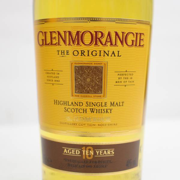 1円~GLENMORANGIE（グレンモーレンジ）10年 ザ オリジナル 40％ 1000ml