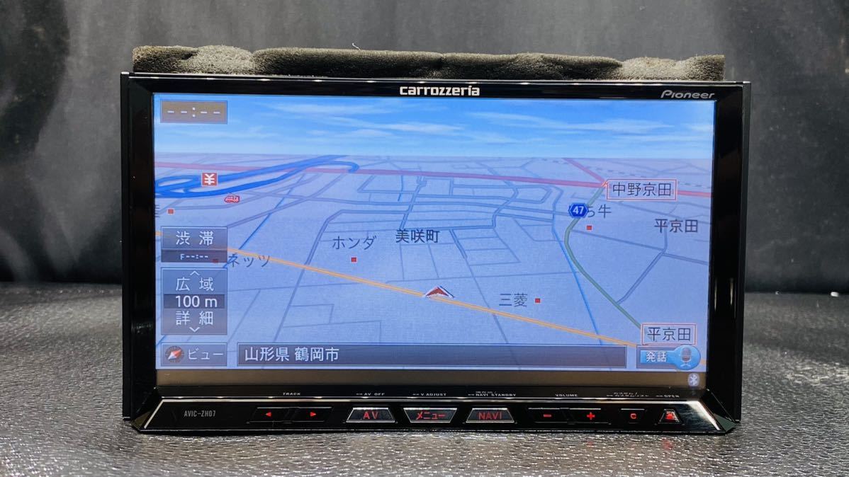 カロッツェリア サイバーナビ AVIC-ZH07 地図データ2011年 Bluetooth