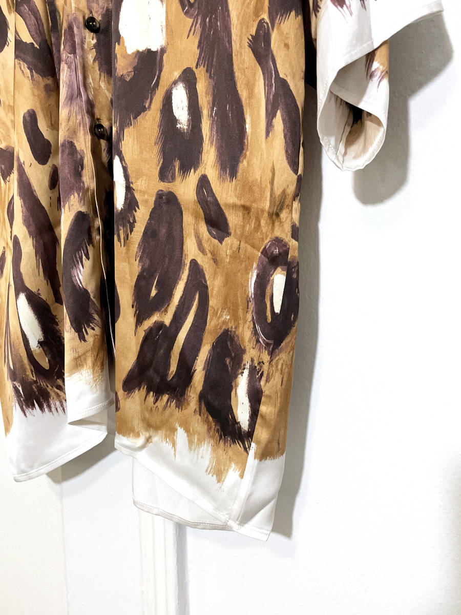 MARNI マルニ プリント サテンシャツ | マルチ 0 長袖 - 19AW ブラウス アニマルプリント Marni JP FARFETCH の