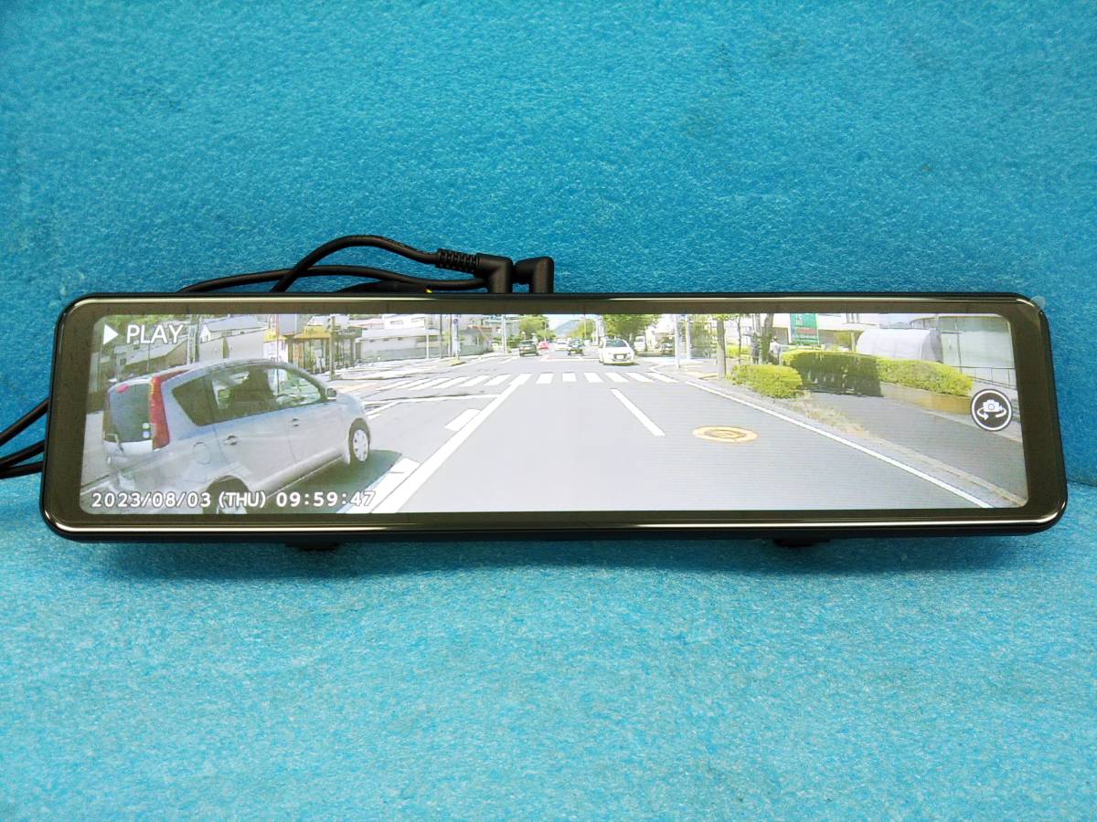 ミラー型ドライブレコーダー ZDR038 コムテック GPS 駐車監視対応