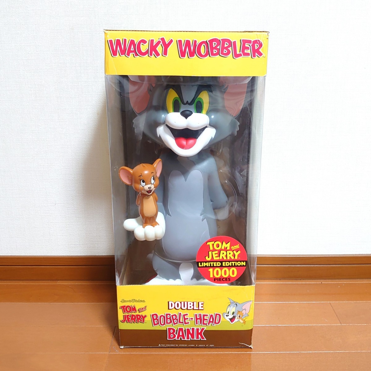 WACKY WOBBLER TOM and JERRY ワッキーワブラー トムとジェリー バブル