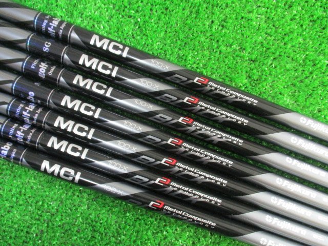 Fujikura フジクラ MCI 100S 6本セット Fujikura フジクラ MCI 100S 6本セット MCI BLACK 100 S 5〜10 6本