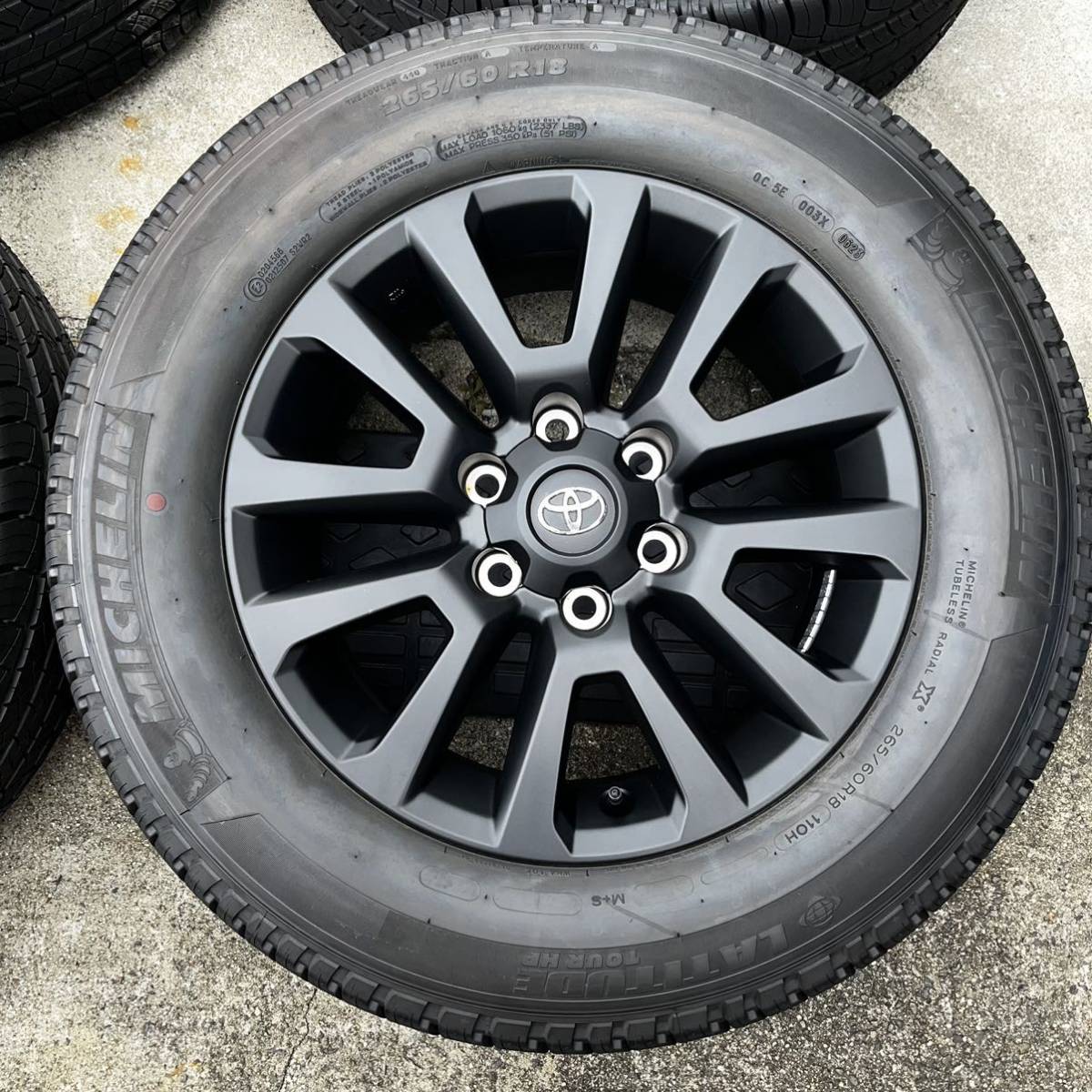 ランドクルーザープラド150後期 純正ホイール4本セット （150系後期  