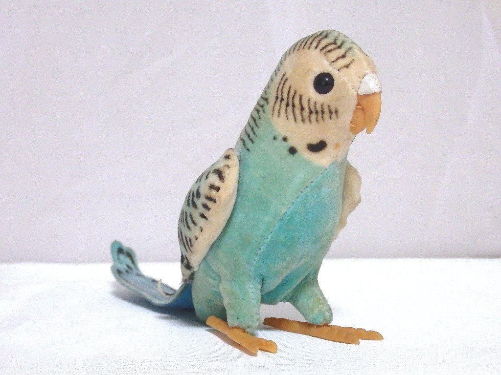 steiffシュタイフ/ ビンテージ・セキセイインコのフランツィ /9