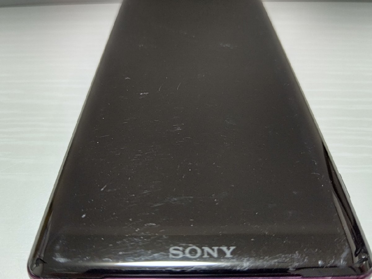 ☆【33343WM】 完動品 docomo SO-01L SONY Xperia XZ3 ボルドーレッド