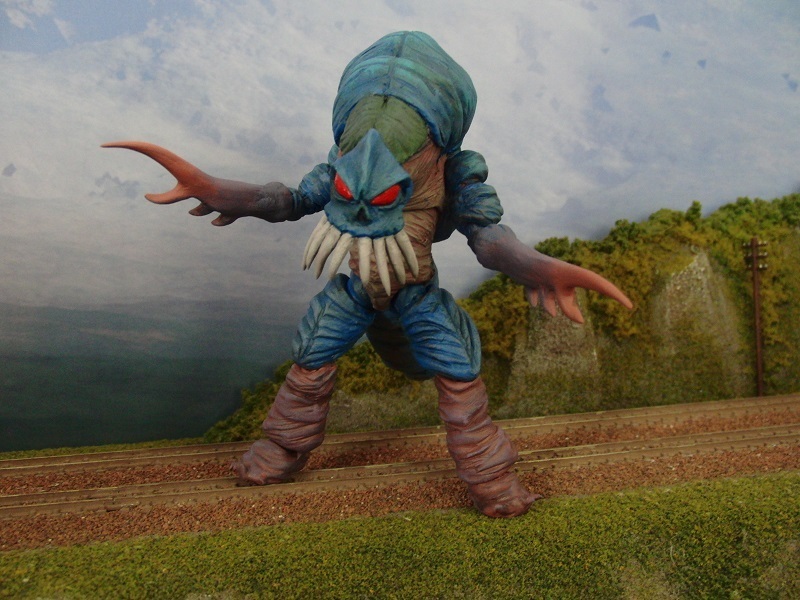 【掌動】改造自作カスタム品・怪魔異星獣ゲドルリドル（仮面ライダーBLACK RX）【SHODO】