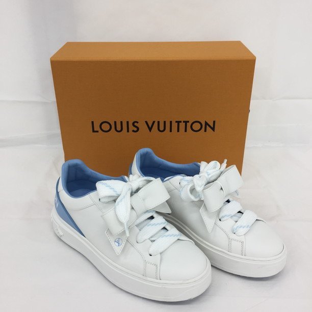 ルイヴィトン スニーカー 35 かぶせよ レディース 