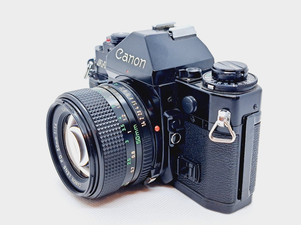 Canon キヤノン A-1 + CANON LENS New FD 50mm F1.4 一眼レフ フィルム