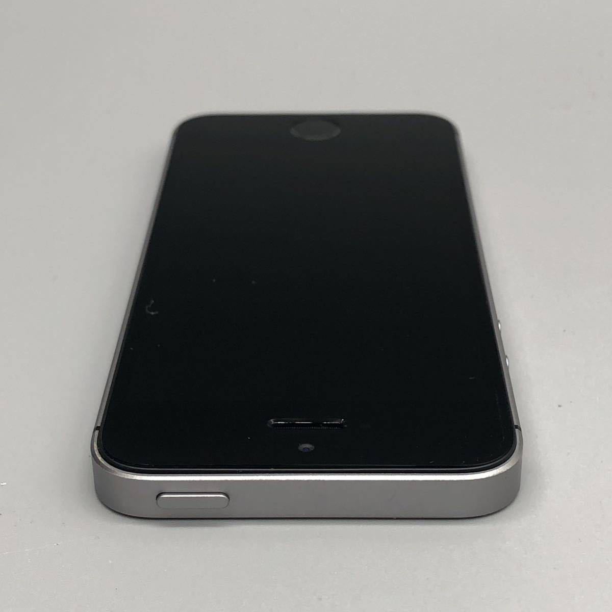 iPhone SE スペースグレー 初期化 動作確認済み iPhoneX 64GB スペース