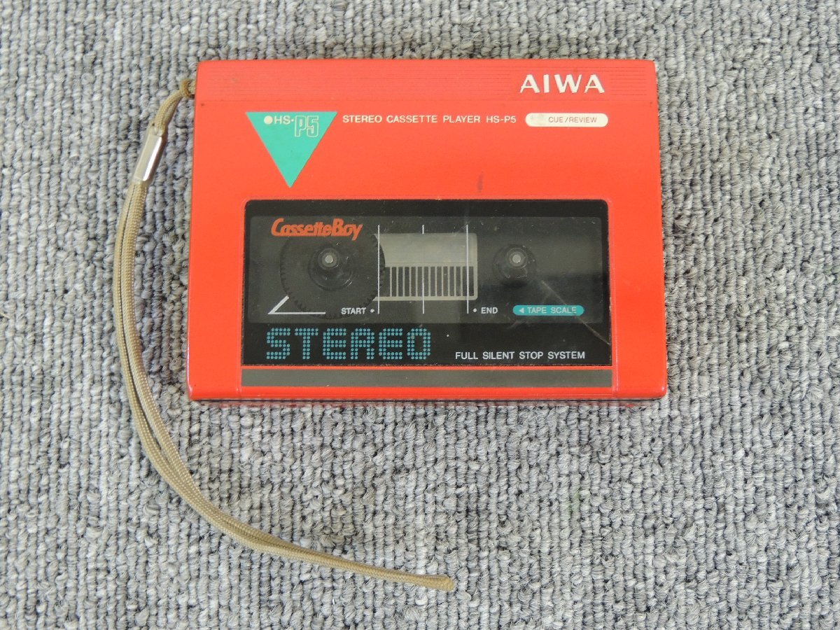 アイワ/AIWA HS-P5 CassetteBoy カセットプレーヤー 再生可 ジャンク品