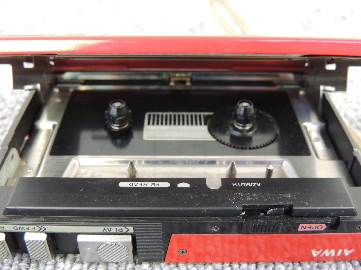 【希少品】AIWA カセットプレーヤー HS-P5 CassetteBoy アイワ/AIWA HS-P5 CassetteBoy カセットプレーヤー 再生可 ジャンク品