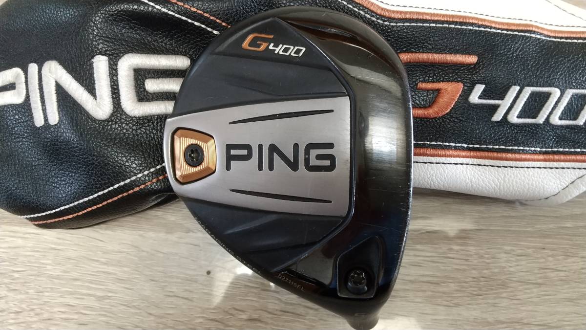 PING G400フェアウェイウッド5番ヘッドのみ ヘッドカバー付 おまけ中古