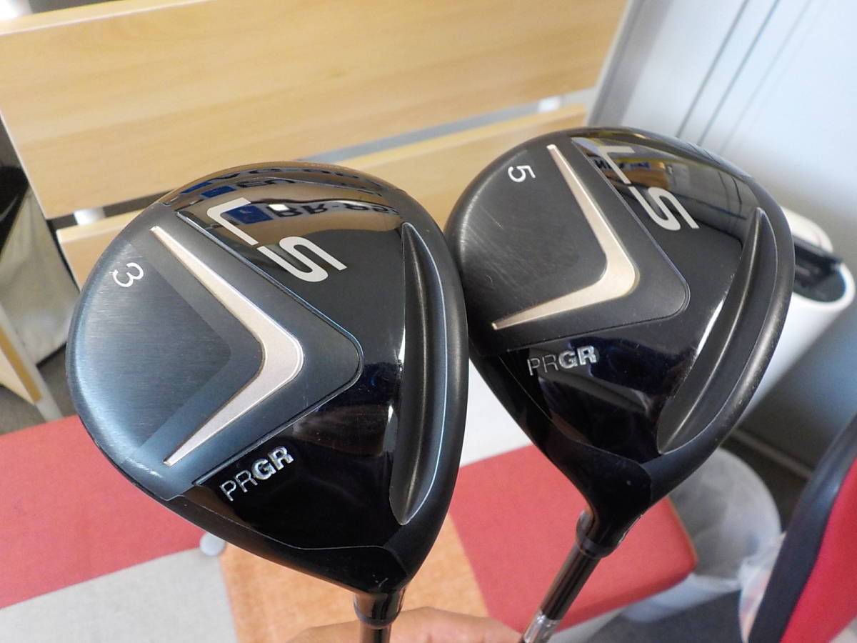 【個人出品】PRGR　LSフェアウエイウッド2021　M40（SR相当）　3W16.5度＆5W20度