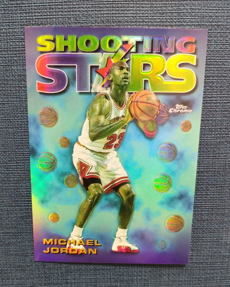 全国無料，新作 REFRACTOR MICHAEL JORDAN 1997 TOPPS CHROME SEASON'S BEST SHOOTING STARS REF NBA ジョーダン SP インサート bulls(バスケットボール)｜売買されたオークション情報、yahooの商品情報をアーカイブ公開 - オークフ その他