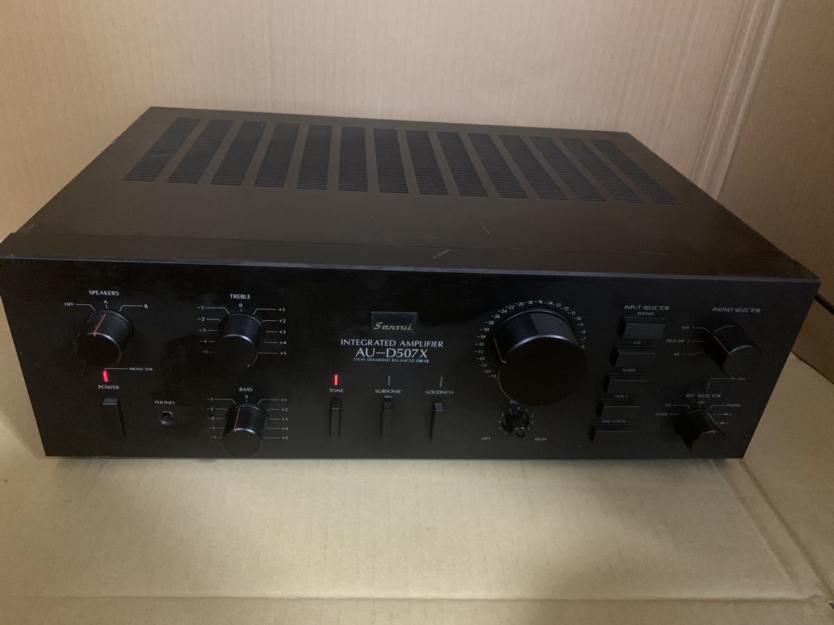 サンスイ SANSUI AU-D507X プリメインアンプ 通電確認済み