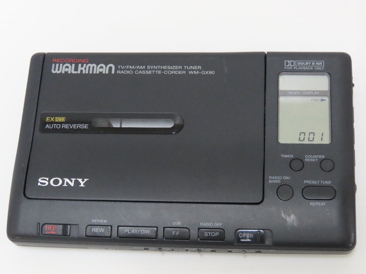◎レパ520/60☆SONYソニー WALKMAN カセットウォークマン WM-GX90