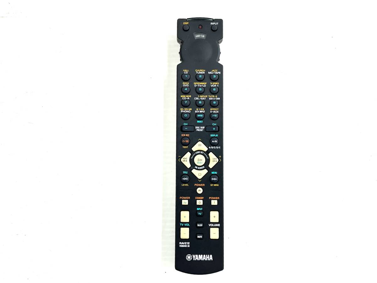 DSP-AX8 ヤマハ DSP AVアンプ リモコン付き 動作確認済み ゴールド