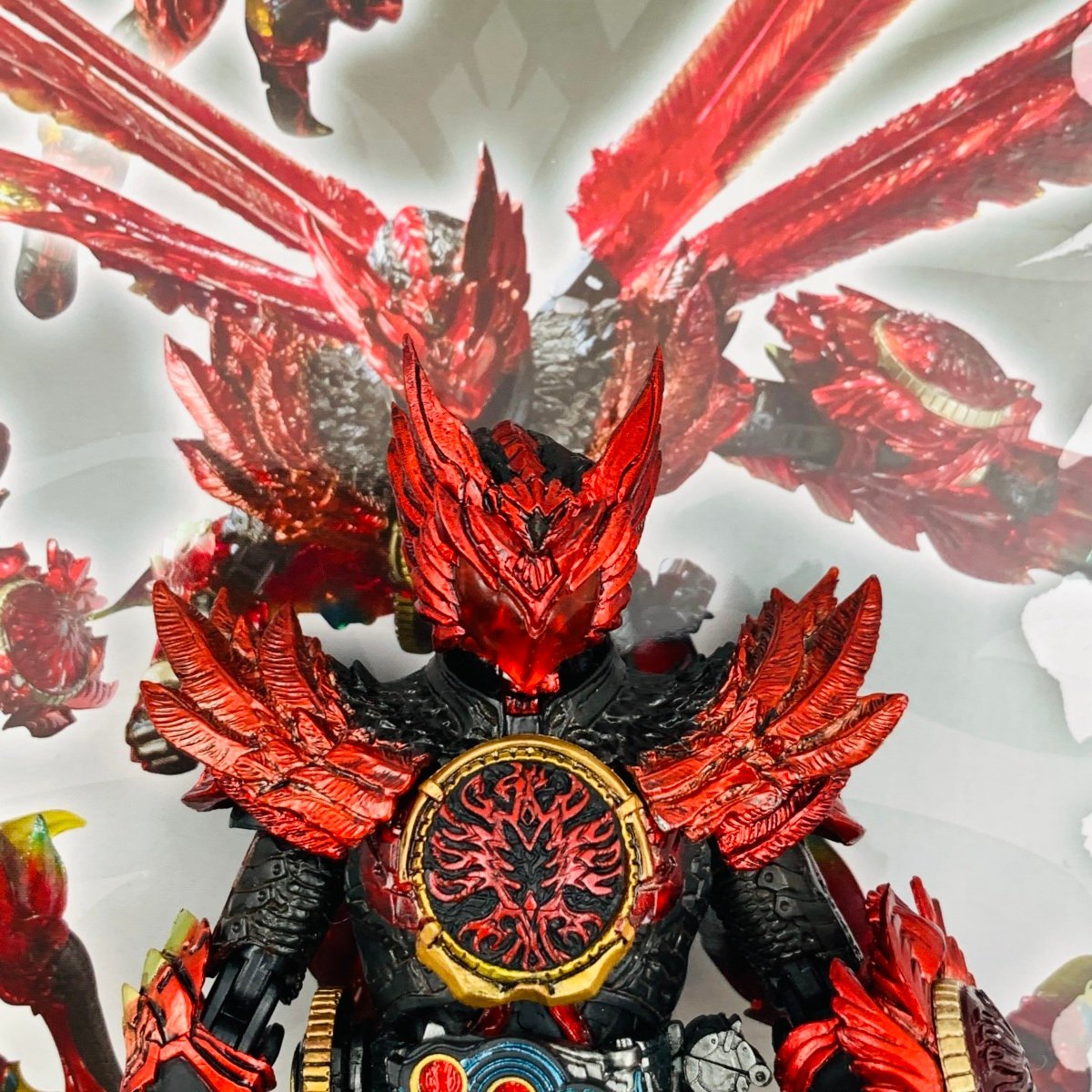中古品 S.I.C vol.65 仮面ライダーオーズ/OOO タジャドルコンボ 仮面 