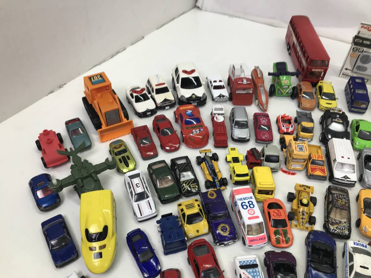 3590】[1円～] ジャンク おもちゃ ミニカー まとめ 乗用車 大型車 建設