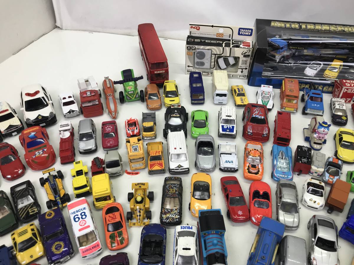 3590】[1円～] ジャンク おもちゃ ミニカー まとめ 乗用車 大型車 建設