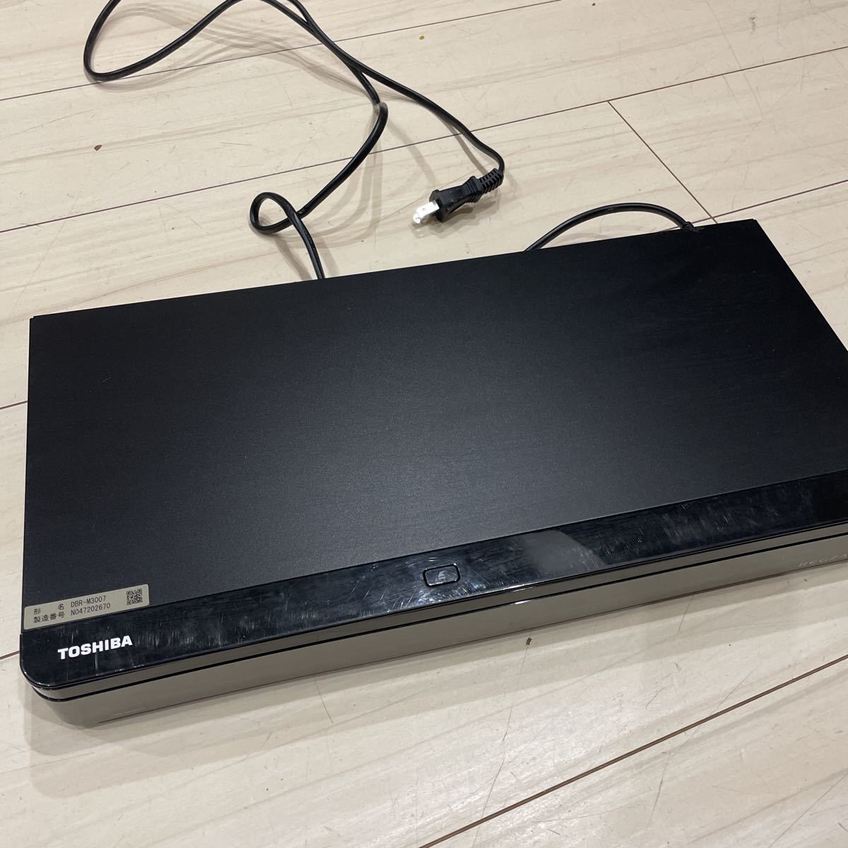 TOSHIBA 東芝 ブルーレイディスク レコーダー DBR-M3007 / 2017年製