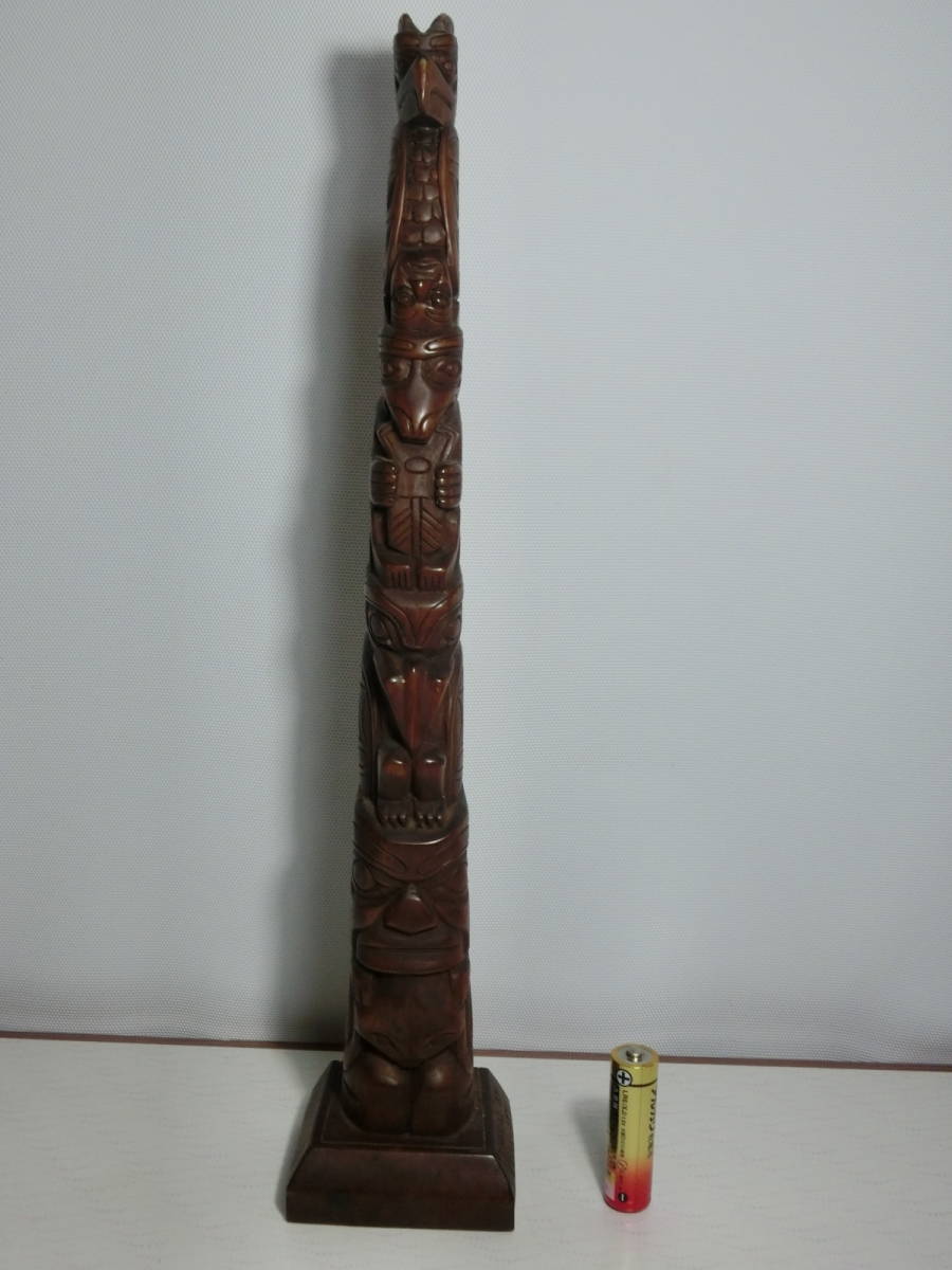 ビンテージ カナダ TRIBAL BY PEARLITE VANCOUVER B.C トーテムポール