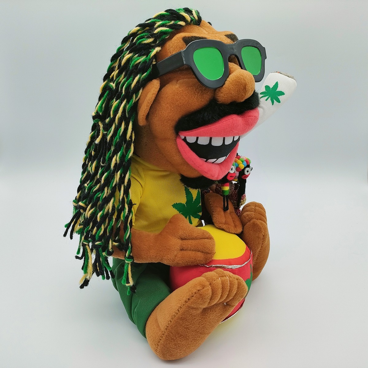 Rare Vintage Bob Marley Rastaman Jamaica Rastafari Reggae Plush