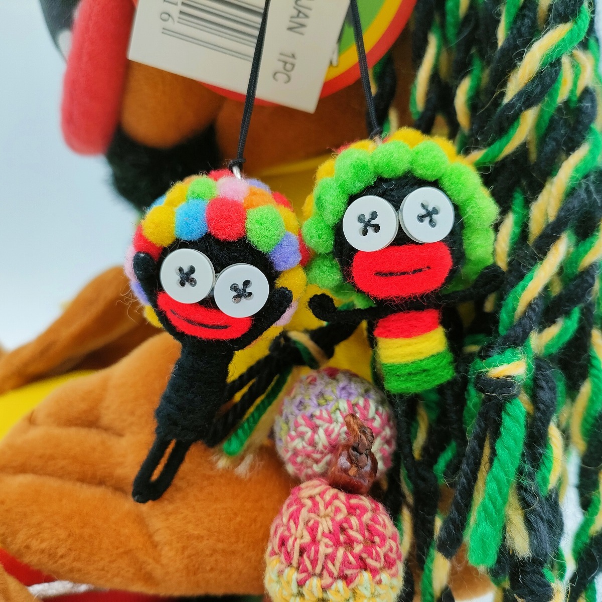 Rare Vintage Bob Marley Rastaman Jamaica Rastafari Reggae Plush
