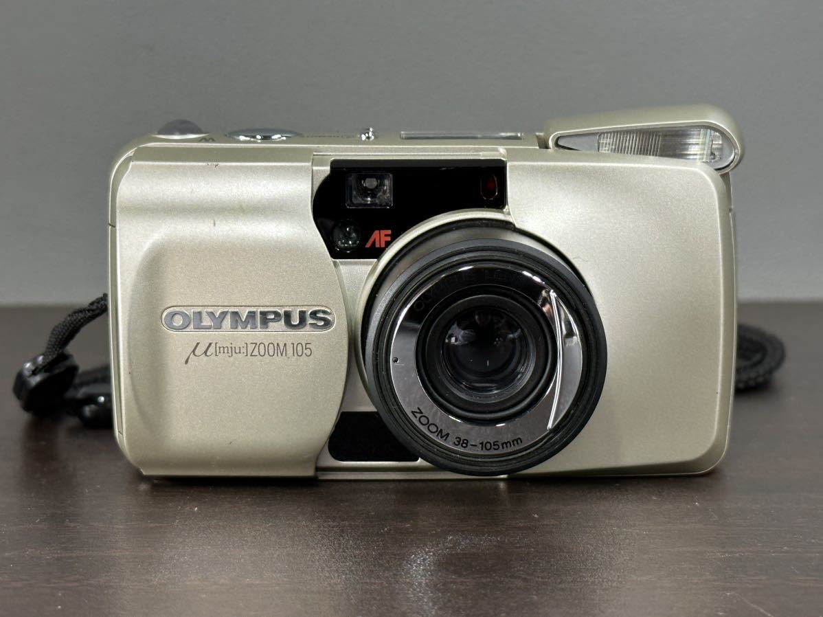 OLYMPUS オリンパス μ [mju:] ZOOM 105 38-105mm 通電のみ確認済み