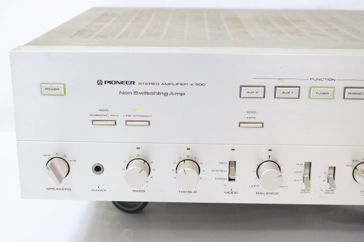 A-900 Pioneer オーディオ機器 パイオニアのプリメインアンプ「A-900