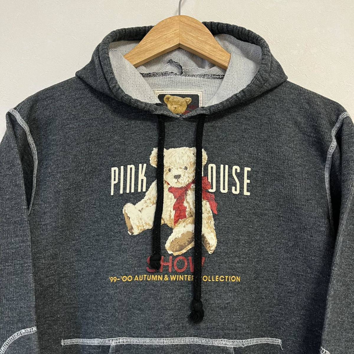 日本製☆PINK HOUSE ピンクハウス☆スウェット パーカー プルオーバー 