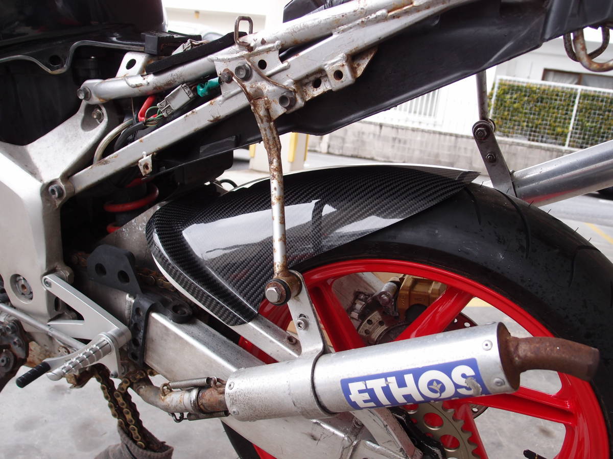 ☆NSR250用カーボン製リアフェンダー綾織（MC21用) 送料935円 | EIGHT