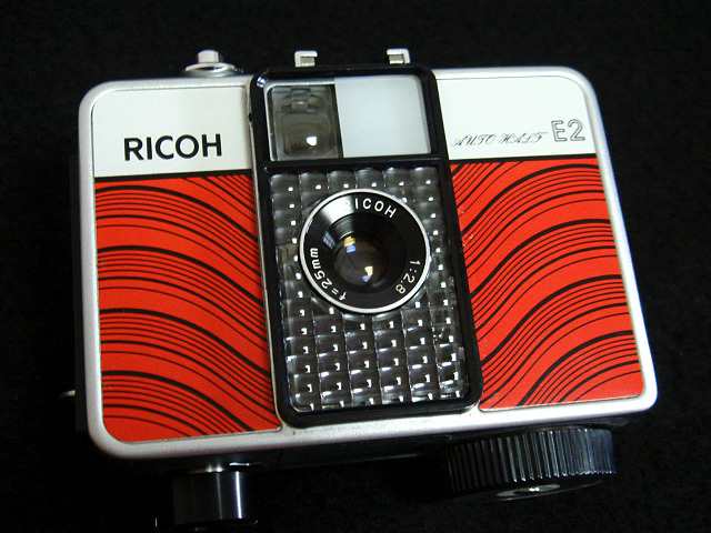 E2 リコー オートハーフ ricoh autohalf 撮影可 RICOH m261915 橙 e2