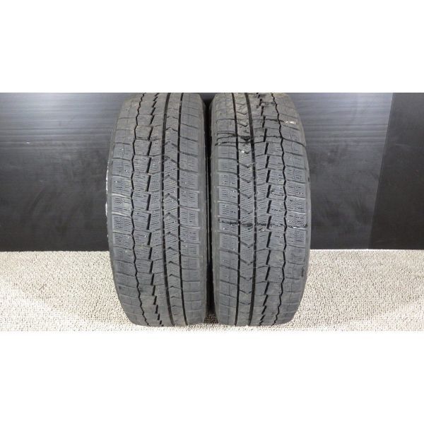 ダンロップ WINTER MAXX WM01 205/50R17 89Q 2本SET◎2017年製8~9分山スタッドレスタイヤ◎中古特筆すべき損傷なし◎旭川市手渡し可☆