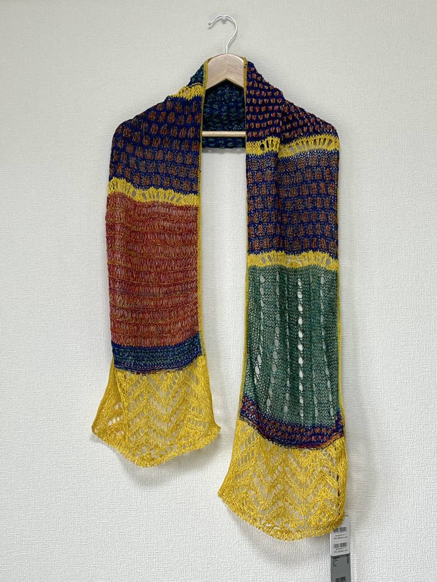 ★新品タグ付き・13，200円★Masaki kyoko エムアンドキョウコ/ビタミンカラーお洒落ストール♪