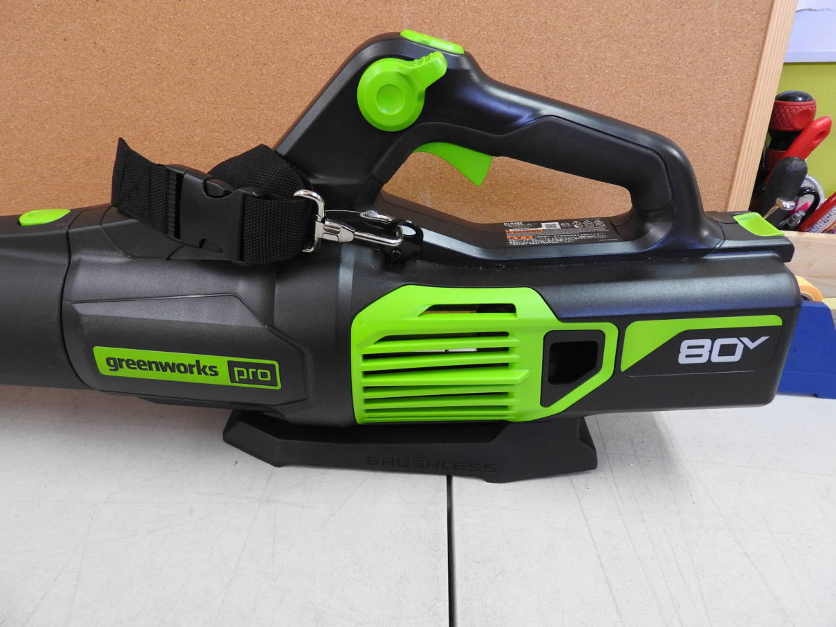 新品 GreenWorks グリーンワークス 充電式草刈機 STB409 ブロワー BLB489 80V充電式 セット 札幌 西区 西野 Amazon | Greenworks(グリーンワークス) 充電式草刈り機 芝刈り機 刈
