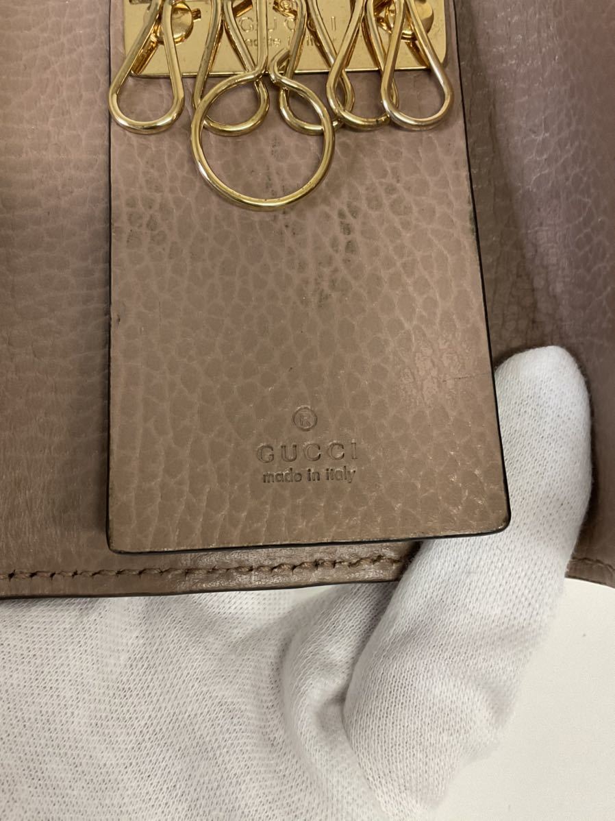 美品】 GUCCI ショルダーバッグ GG ベージュ エボニー 【公式通販】