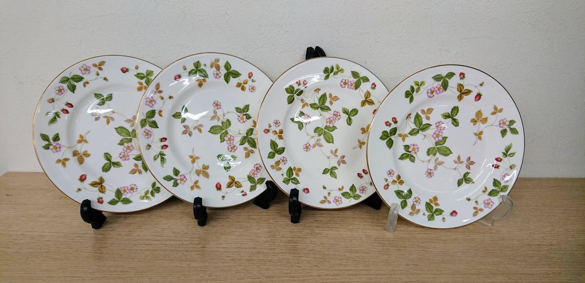 ミさ[KiY8]洋食器 WEDGWOOD ワイルドストロベリー(WILD STRAWBERRY