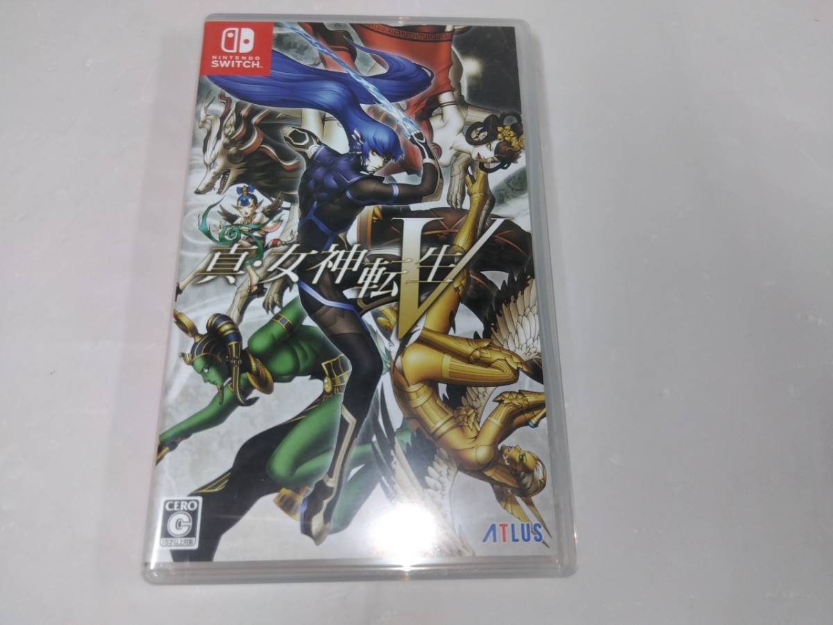 ニンテンドースイッチソフト☆真女神転生５　起動確認済み