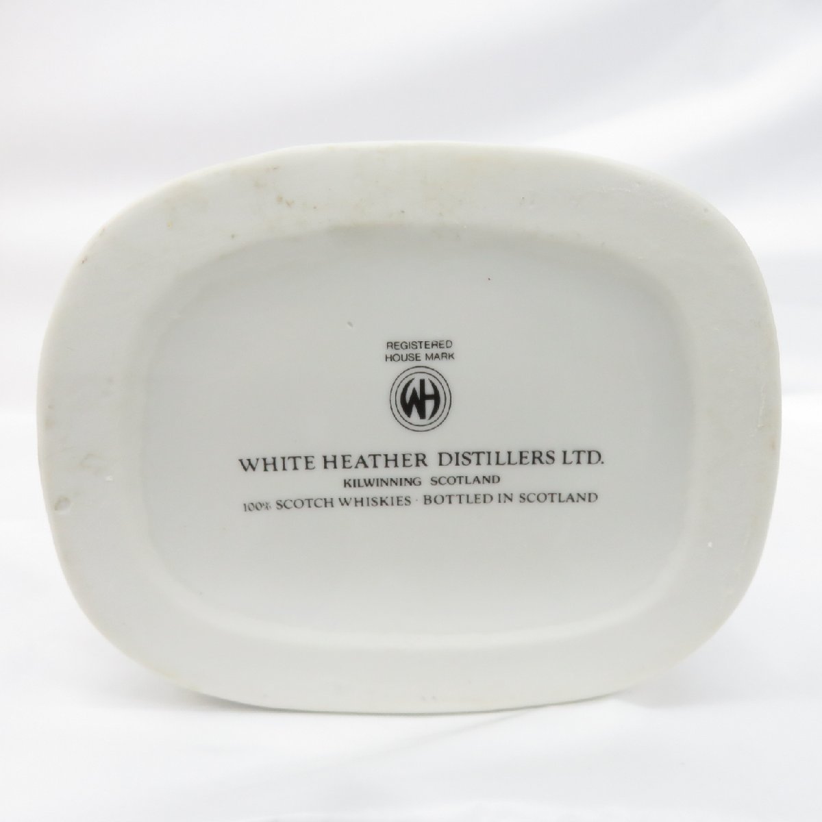 1円～【未開栓】White Heather ホワイトヘザー バグパイパー 陶器