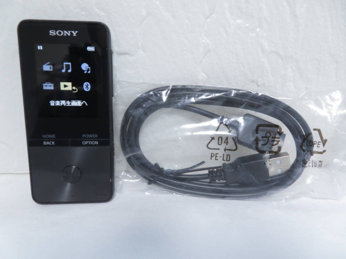 9J207MZ◎SONY ソニー ウォークマン NW-S315　16GB ブルー オーディオプレーヤー 動作品◎中古品