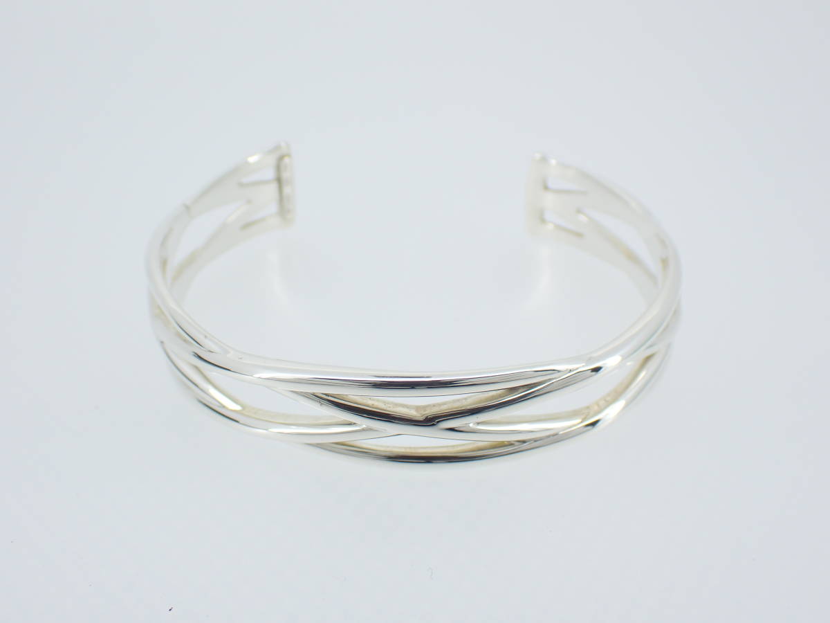 Tiffany＆Co. ティファニー バングル ケルティックノット カフ 925 シルバー アクセサリー ファッション小物 ブランド品